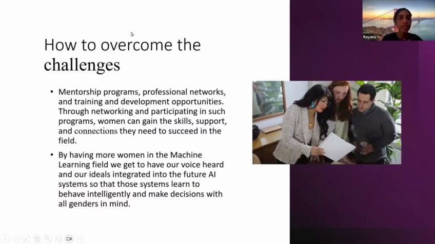 Embedded thumbnail for Why Should Women Pursue Machine Learning As A Career