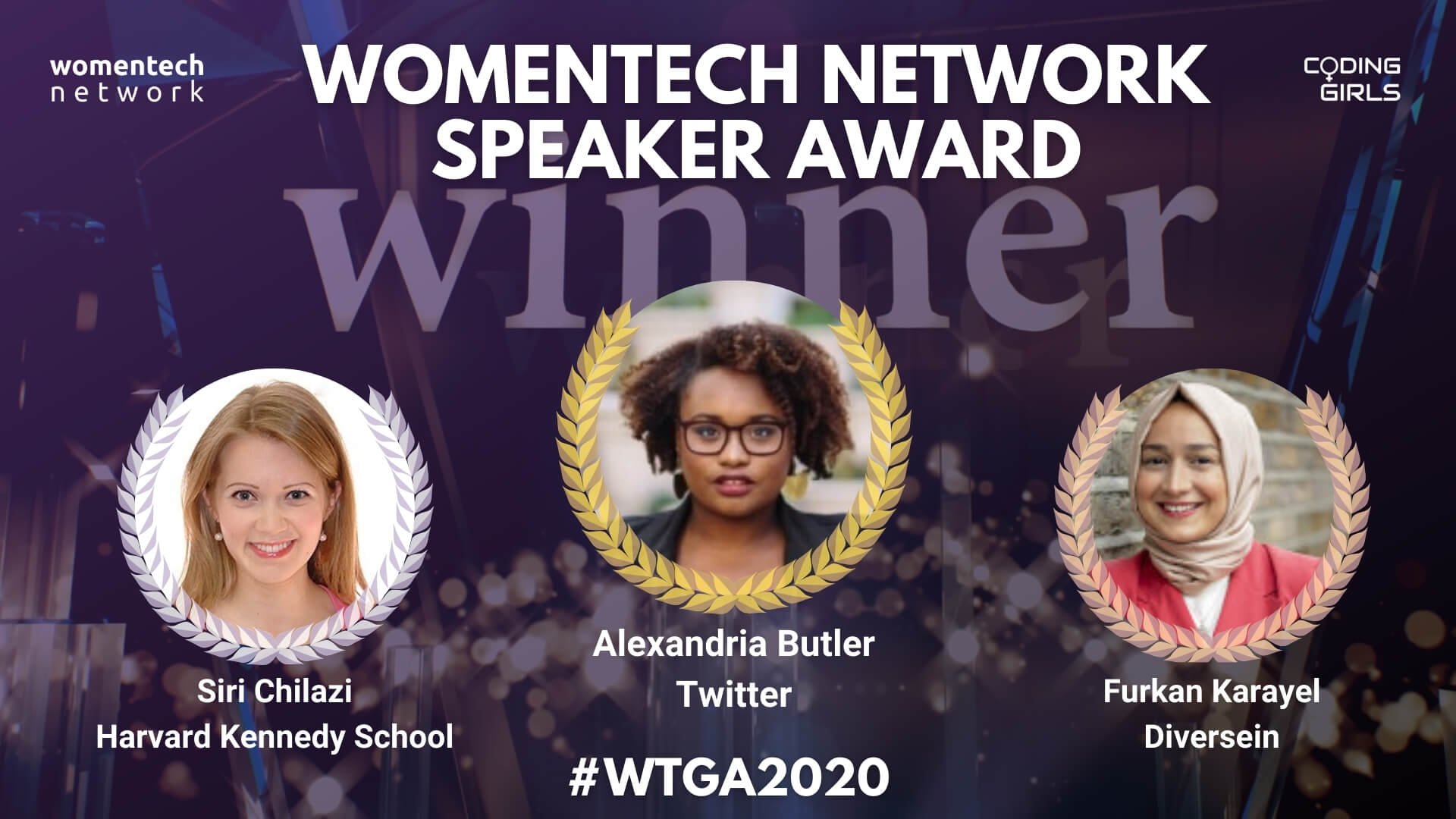 Women in Tech Speaker of the Year Award