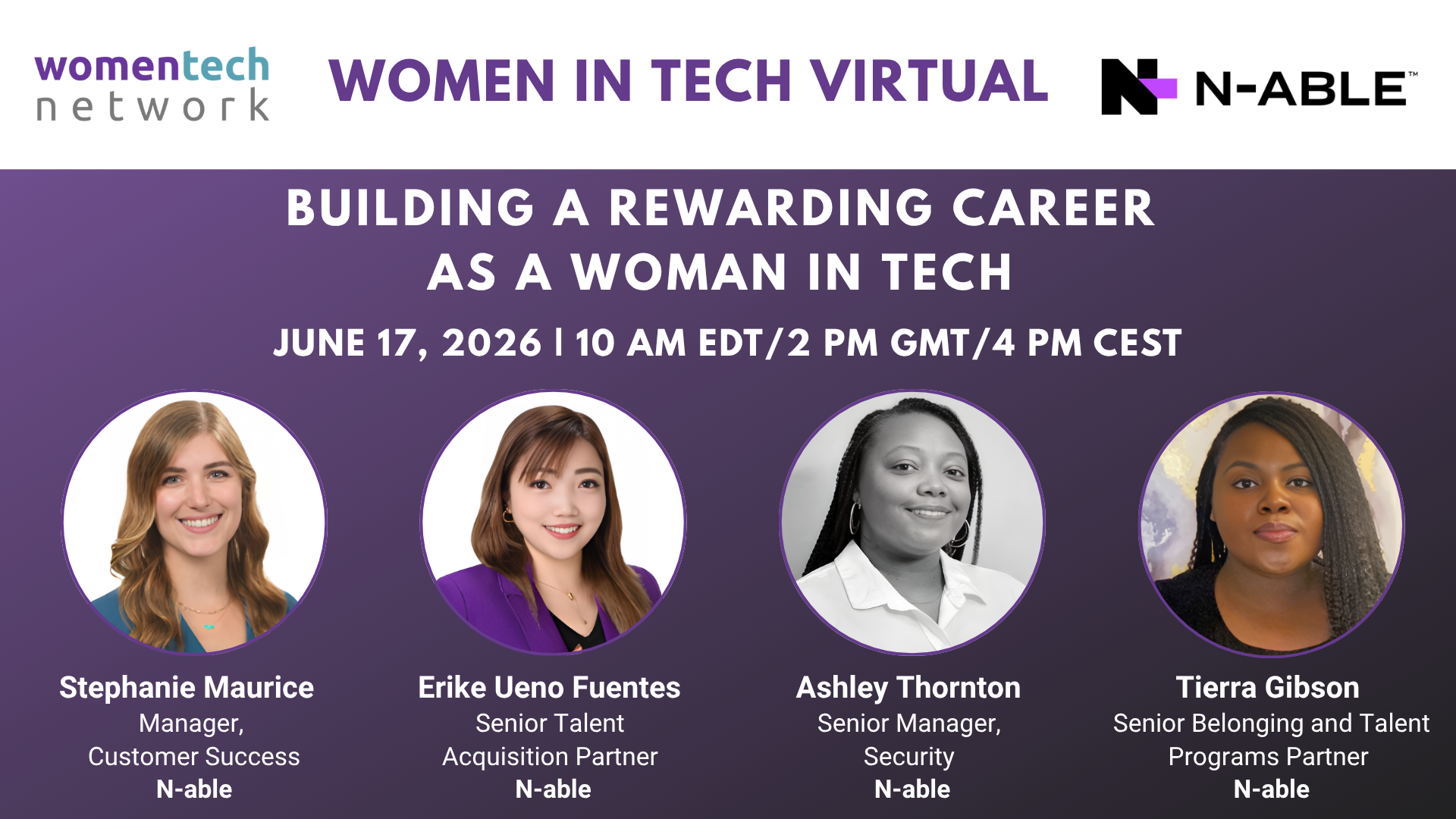 Building a Rewarding Career as a Woman in Tech | Women in Tech Network