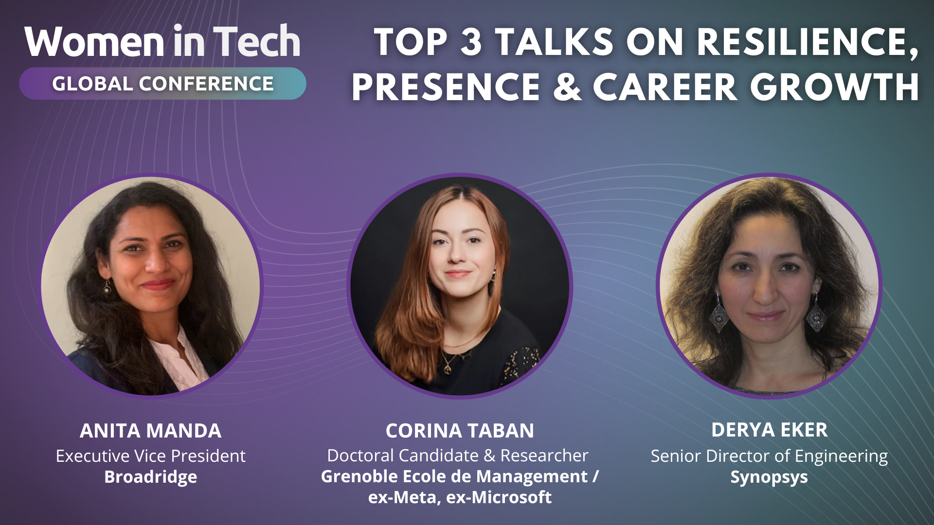 Top 3 Talks on Resilience, Presence & Career Growth | Women in Tech Network