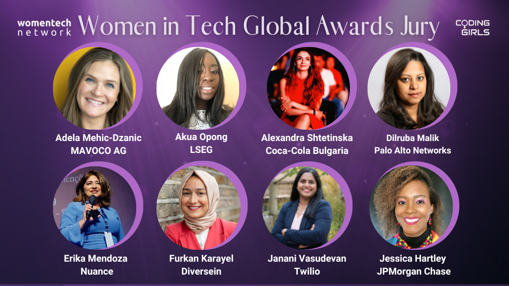 Women in tech awards 2022 jury