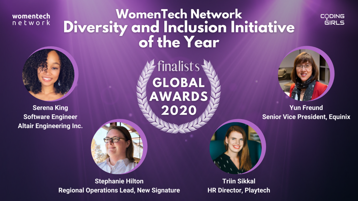 WomenTech Network Diversity and Inclusion Initiative of the Year Award 2020 (People)