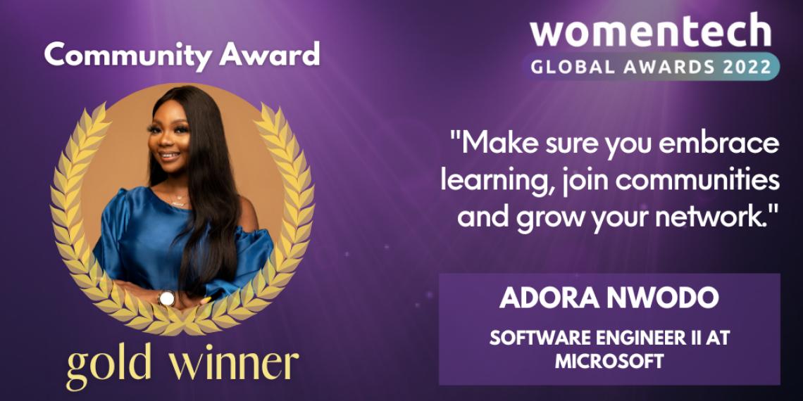 Adora Nwodo women in tech global awards voices