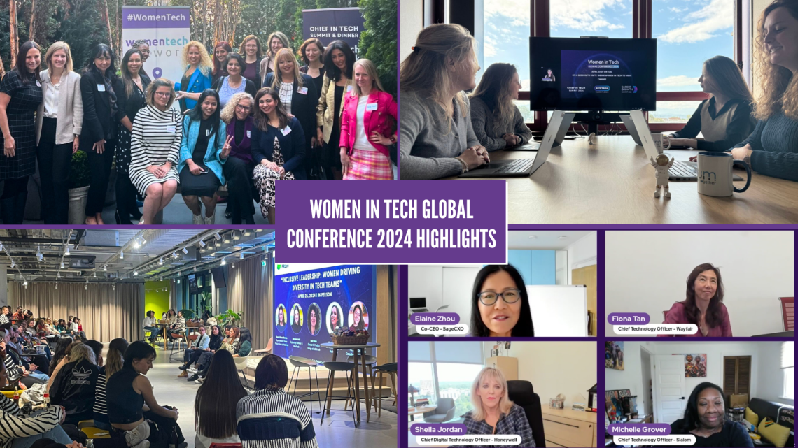 Highlights from Women in Tech Global Conference 2024
