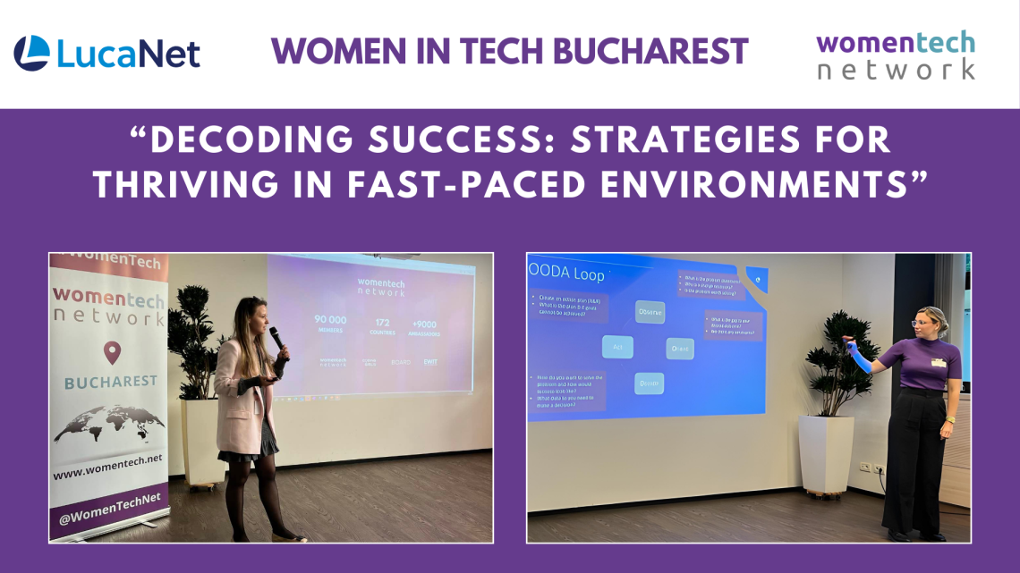 Women in Tech Bucharest_LucaNet