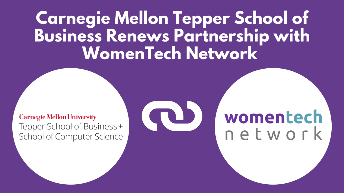 CMU_WomenTech Network Partnership Renewal