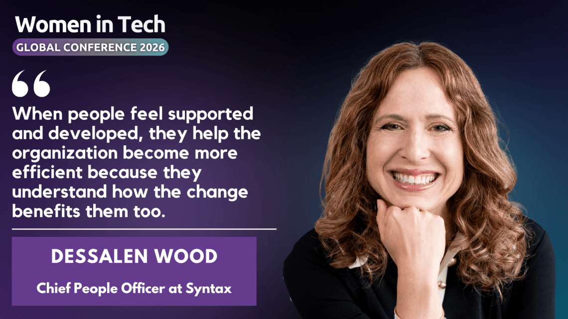 Dessalen Wood-Chief People Officer at Syntax: Women in Tech Global Conference 2026 Speaker Interview