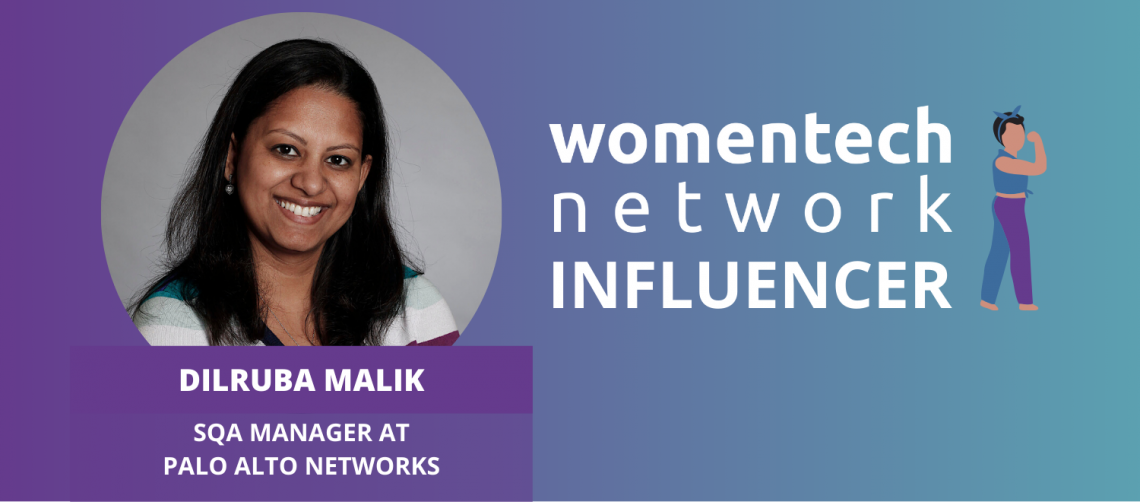 Dulriba Malik, WomenTech Influencer, Palo Alto Networks