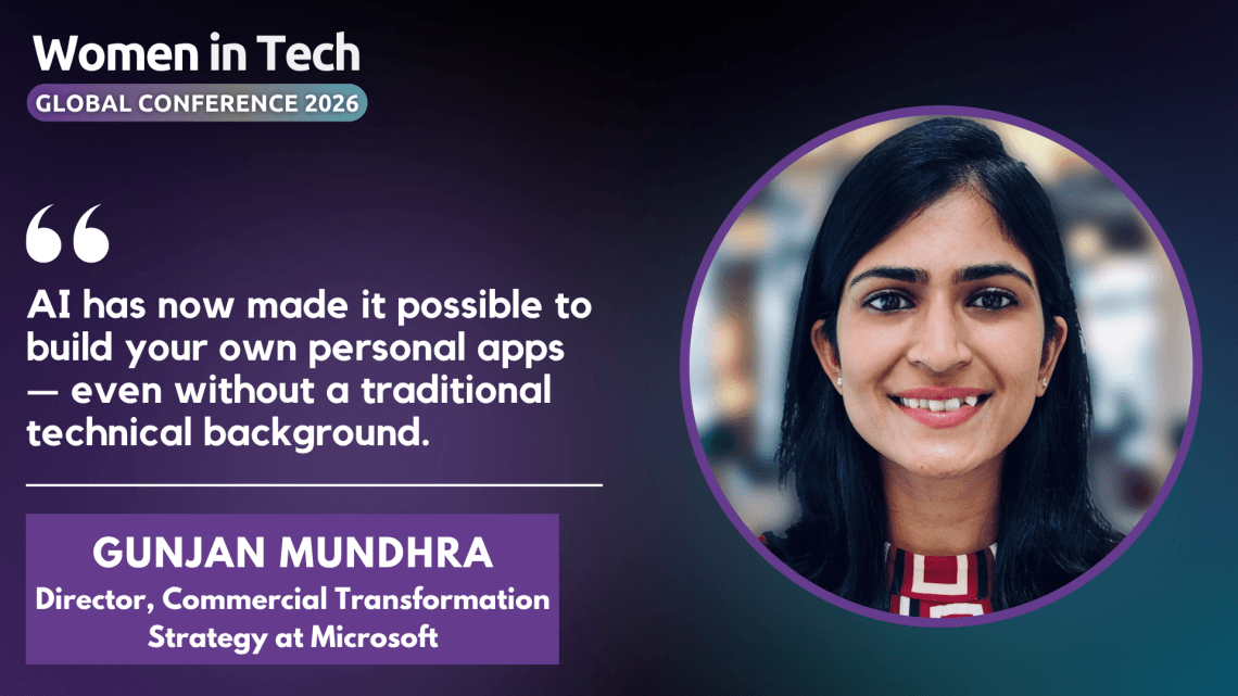 Gunjan Mundhra-Director, Commercial Transformation Strategy at Microsoft: Women in Tech Global Conference 2026 Speaker Interview