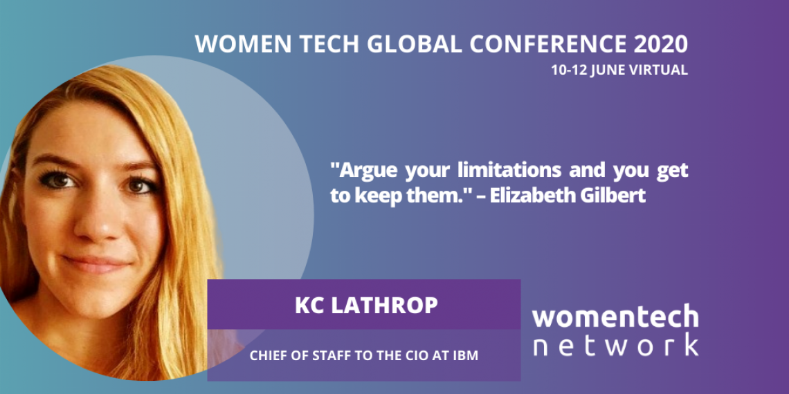 KC Lathrop, WomenTech Global Conference