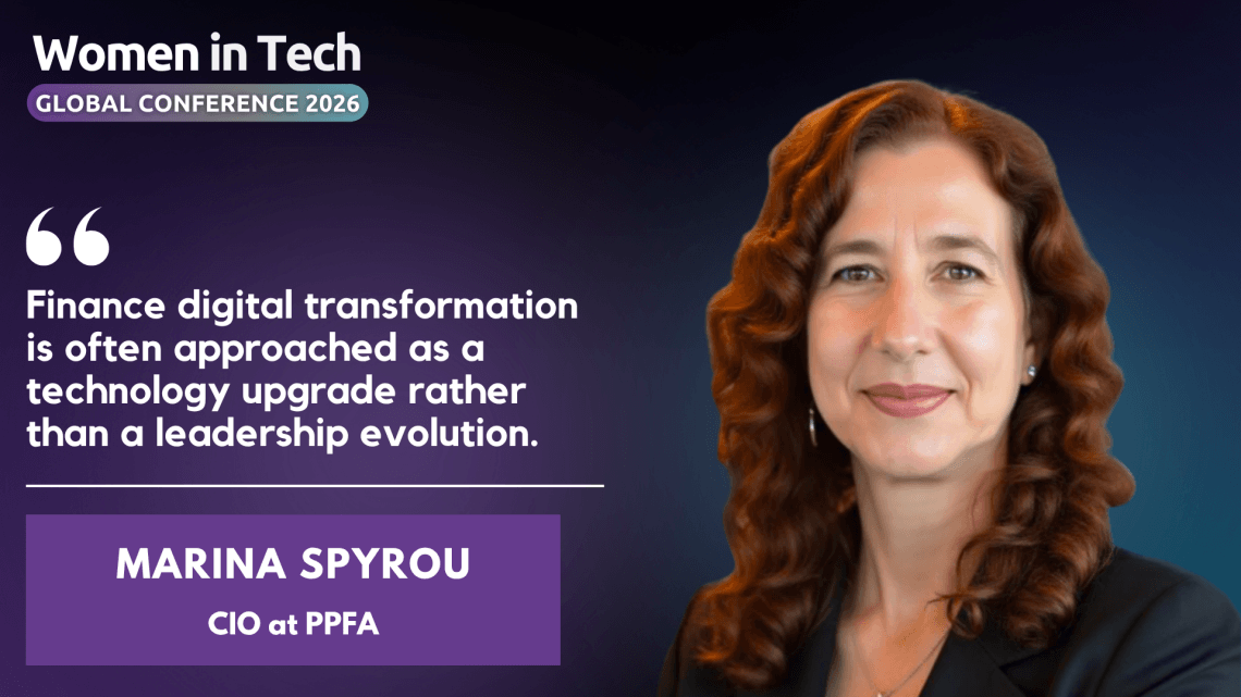 Marina Spyrou-CIO at PPFA: Women in Tech Global Conference 2026 Speaker Interview