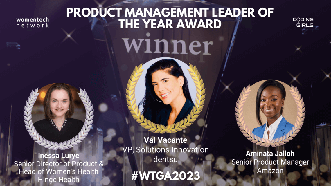 WomenTech Global Awards 2023 Winners: Product Management Leader of the Year Award