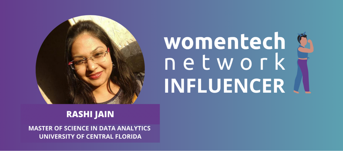 Rashi Jain, WomenTech Network Influencer