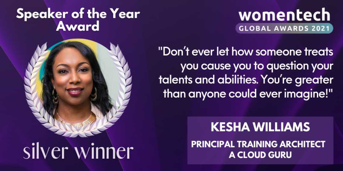 WomenTech Global Awards Voices 2021: Winner Kesha Williams