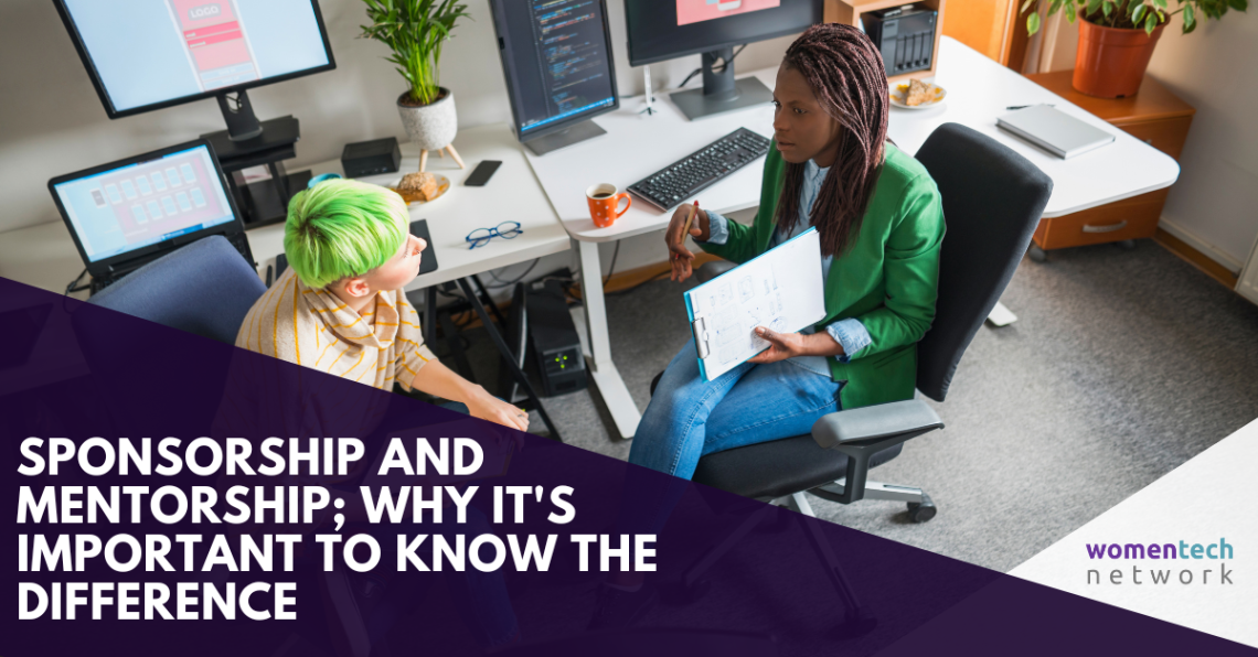 Sponsorship and mentorship; why it's important to know the difference