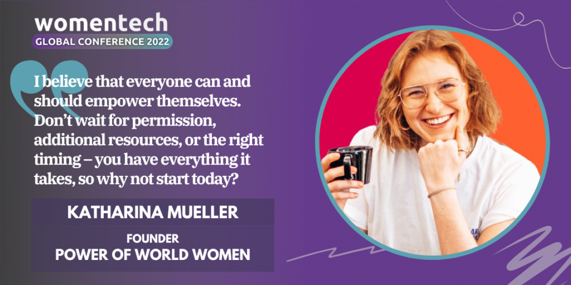 Women in Tech Global Conference Voices 2022 Speaker Katharina Mueller