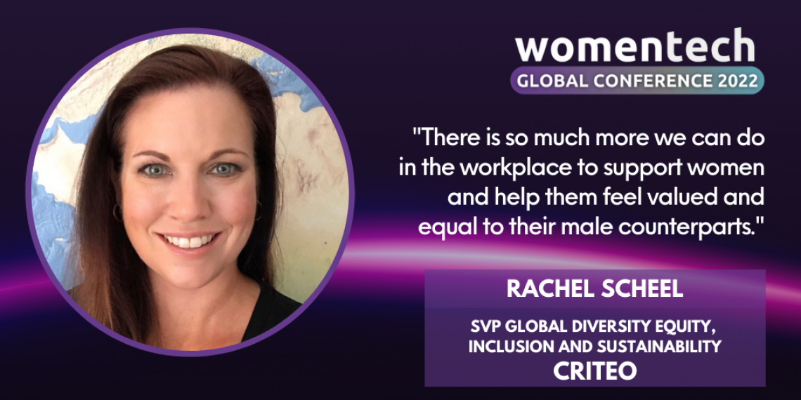 Women in Tech Global Conference Voices 2022 Speaker Rachel Scheel