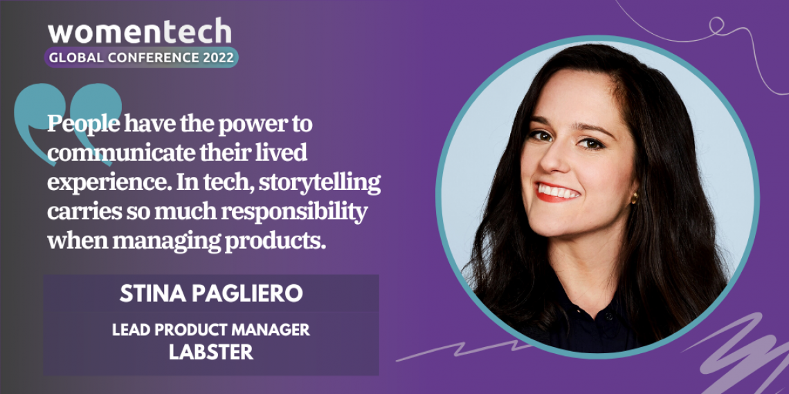 Women in Tech Global Conference Voices 2022 Speaker Stina Pagliero at Labster