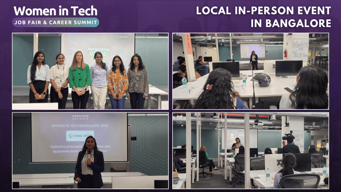 Elevate & Accelerate: Highlights from the Women in Tech Job Fair & Career Summit 2025 in Bangalore
