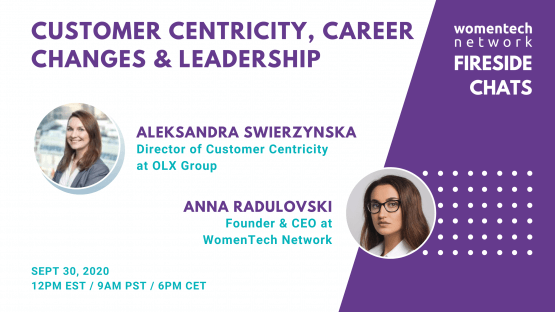 WomenTech Network, Fireside Chat, Aleksandra Swierzynska