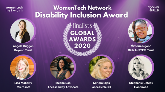 WomenTech Network Disability Inclusion Award 2020