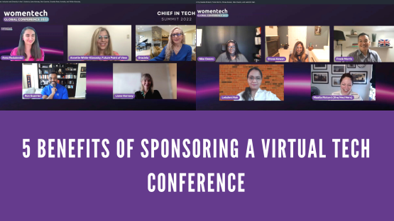 5 Benefits of Sponsoring a Virtual Tech Conference