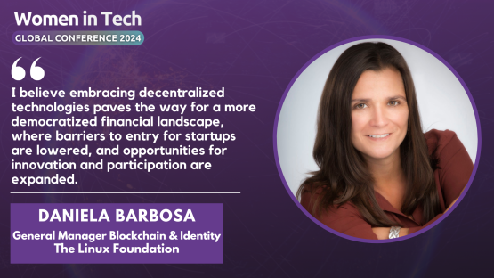 Daniela Barbosa women in tech global conference 2024