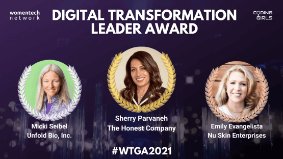 WomenTech Global Awards 2021 Winners: Digital Transformation Leader of the Year