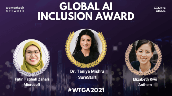 WomenTech Global Awards 2021 Winners: Global AI Inclusion Award