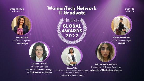 Women tech network IT greaduate finalists