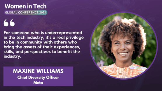 Maxine Williams - Women in Tech Global Conference