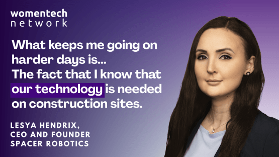 Female Founder Roundtable Speaker Spotlight: Lesya Hendrix, CEO & Founder of Spacer Robotics