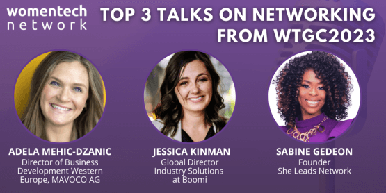 How to network, women in tech global conference 2023