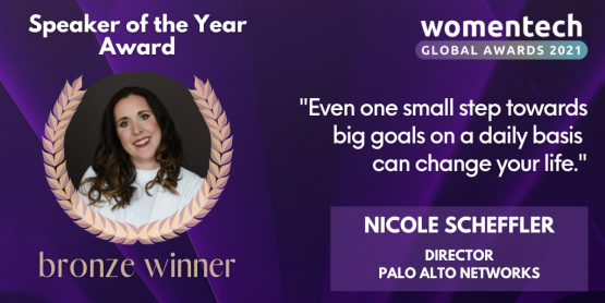 WomenTech Global Awards Voices 2021: Winner Nicole Scheffler