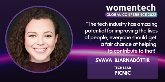 Women in Tech Global Conference Voices 2022 Speaker Svava Bjarnadóttir