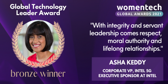 WomenTech Global Awards Voices 2021: Winner Asha Keddy