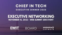 Chief in Tech Executive Dinner, Nov 15, Lisbon - Web Summit Side Event
