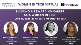 Building a Rewarding Career as a Woman in Tech