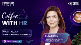 Coffee with HR: A Conversation with Olga Bobin from EPAM