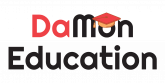 DaMon Education Logo Red Black Letters.png