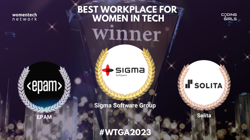 WomenTech Global Awards 2023 Winners: Best Workplace for Women in Tech Award