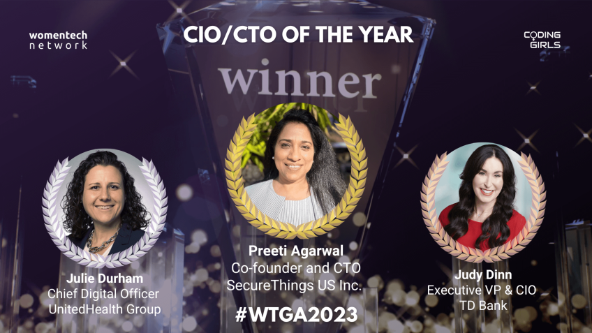 WomenTech Global Awards 2023 Winners: CIO/CTO of the Year Award