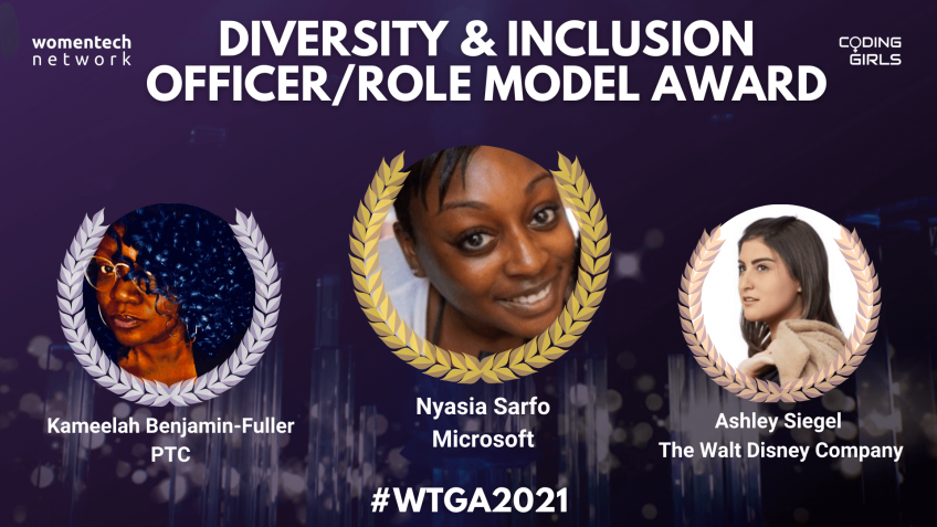 WomenTech Global Awards 2021 Winners: Diversity and Inclusion Officers and Role Models of the Year