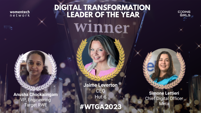 WomenTech Global Awards 2023 Winners: Digital Transformation Leader of the Year