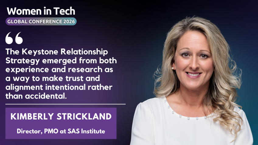 Dr. Kimberly Strickland-Director, PMO at SAS Institute: Women in Tech Global Conference 2026 Speaker Interview