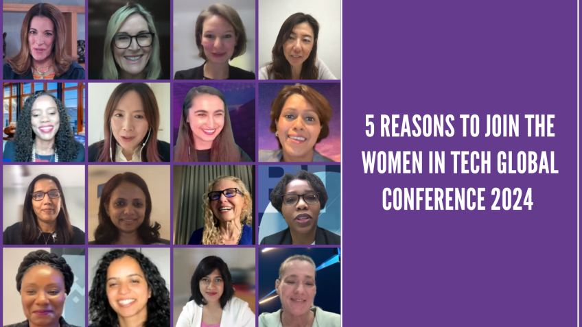 why attend the women in tech global conference 2024