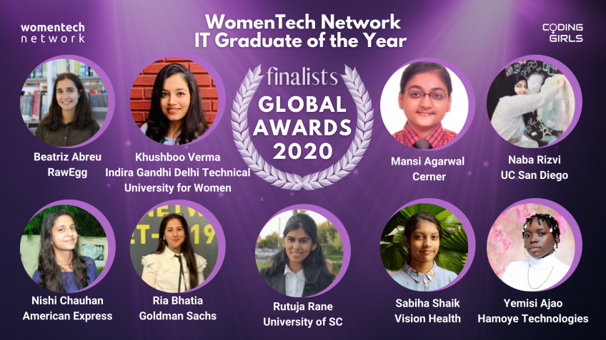 WomenTech Network IT Graduate of the Year Award 2020