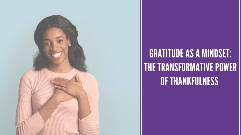 Gratitude as a Mindset