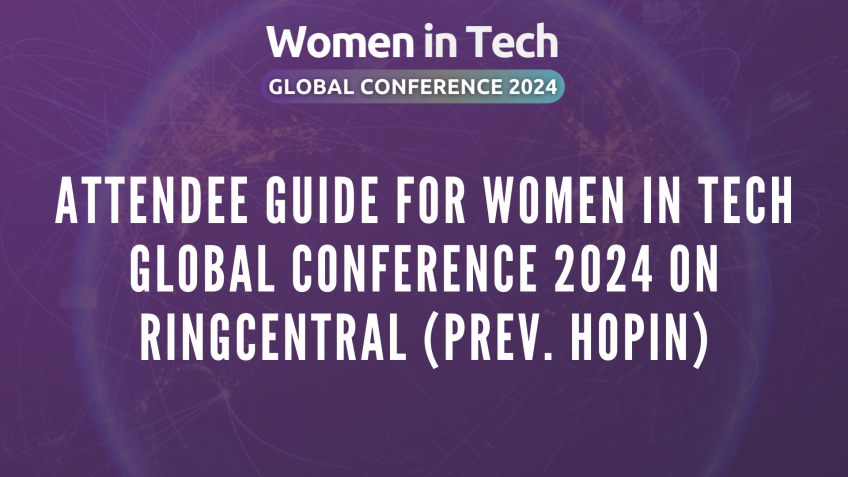 attendee guide women in tech global conference 2024