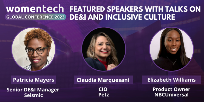 inclusive culture women in tech global conference speakers